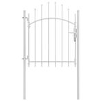 Poort 1x1,75 m staal wit, Tuin en Terras, Tuinpoorten, Ophalen of Verzenden, Nieuw