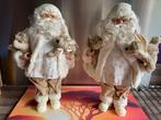2 kerstmannen 46 cm hoog, Diversen, Kerst, Ophalen of Verzenden, Gebruikt
