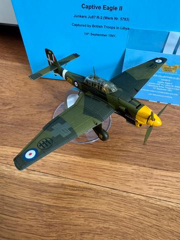Corgi 1/72 AA32513 Junkers Stuka captured eagle diecast beschikbaar voor biedingen