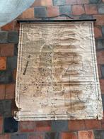 Oude schoolkaart Palestina, Ophalen, Geschiedenis