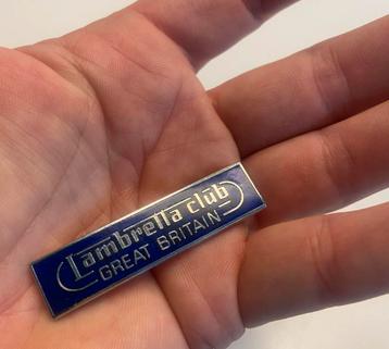 Lambretta Great Britain Emaille Pin beschikbaar voor biedingen