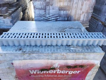 Opruiming! Hexaline water goot Grijs kunststof rooster grijs beschikbaar voor biedingen