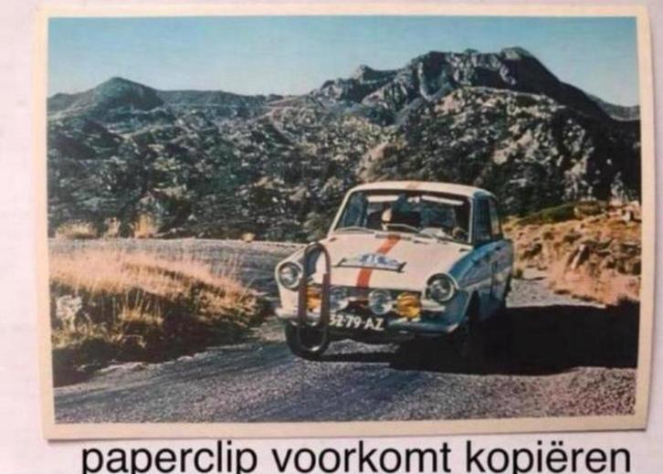 ansichtkaart van DAF 33 rally ‼️ oldtimer, Verzamelen, Ansichtkaarten | Buitenland, 1960 tot 1980, Ophalen of Verzenden
