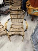 Terrasstoel Helena AC zwart Satelliet, Tuin en Terras, Tuinstoelen, Ophalen, Gebruikt, Aluminium, Stapelbaar