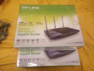 TP-Link 450 Mbps Wireless N router Gigabit beschikbaar voor biedingen