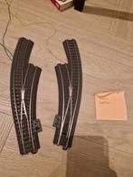 Marklin treinrails wissels 24671 en 24672 elektrisch, Hobby en Vrije tijd, Modeltreinen | H0, Wisselstroom, Gebruikt, Rails, Ophalen of Verzenden