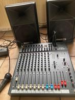 Geluidsinstallatie: Soundcraft spirit FX8+speakers, Muziek en Instrumenten, Dj-sets en Draaitafels, Ophalen of Verzenden, Gebruikt