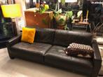 De Sede DS17 - vintage design bank leer (CH, 1980's), Vintage design, Tweepersoons, Ophalen of Verzenden, Rechte bank