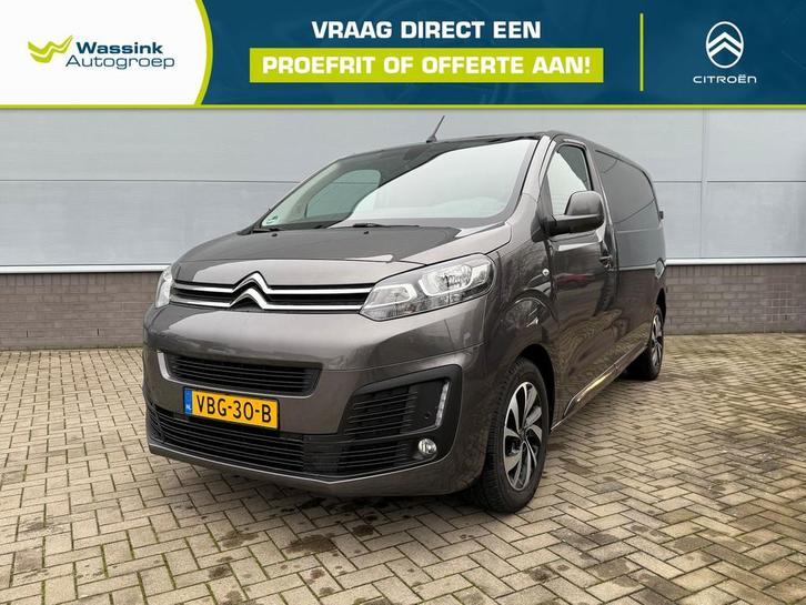 Citroën Jumpy M 2.0 BlueHDi 120PK 3-zits | Navigatie | Lede, Auto's, Bestelauto's, Bedrijf, Te koop, ABS, Airconditioning, Alarm