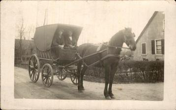 Hei en Boeicop - Fotokaart - Paard wagen  beschikbaar voor biedingen