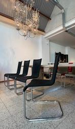 4 Tecta stoelen uitstekende staat, Huis en Inrichting, Stoelen, Ophalen, Zo goed als nieuw, Zwart