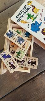 28-delig African Dominoes spel, Ophalen of Verzenden, Zo goed als nieuw, Puzzelen