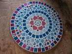 Handgemaakt mozaïek schaal /houten dienblad, Ophalen of Verzenden, Zo goed als nieuw