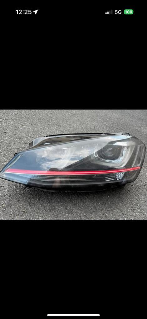 Xenon Koplamp - VW Golf 7 GTI, Auto-onderdelen, Verlichting, Volkswagen, Gebruikt, Ophalen of Verzenden