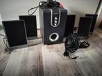 Medion speaker set + subwoofer voor de pc, Ophalen of Verzenden, Zo goed als nieuw, Medion