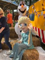 Olaf en Elsa frozen mascotte kinderfeestje te huur, Hobby en Vrije tijd, Ophalen of Verzenden, Zo goed als nieuw, Verjaardag