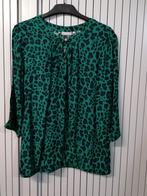 Leuke groen geprinte blouson, Kleding | Dames, Blouses en Tunieken, Maat 38/40 (M), Fransa, Ophalen of Verzenden, Zo goed als nieuw