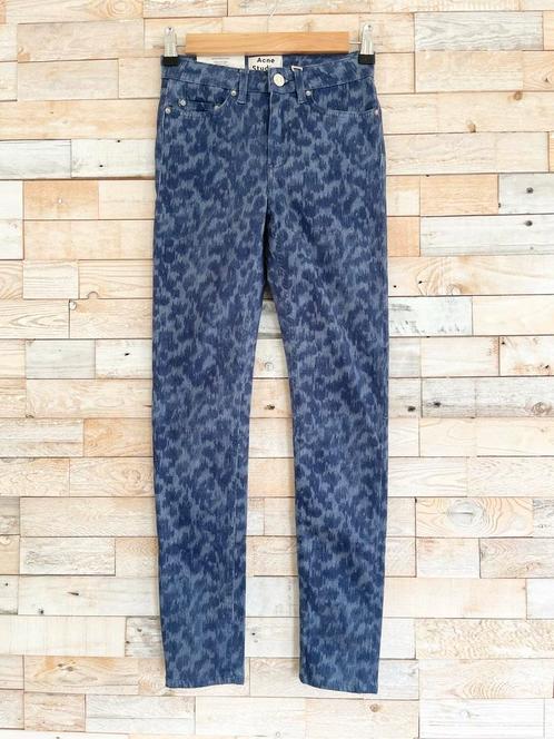 Acne Studios skinny jeans meisje blauw/paars, maat 23/32, Kinderen en Baby's, Kinderkleding | Maat 170, Nieuw, Meisje, Broek, Ophalen of Verzenden