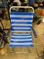 Strandstoel - Aluminium - Inklapbaar, Ophalen, Gebruikt, Aluminium, Inklapbaar