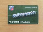 Oude FC Utrecht betaalkaart, Ophalen of Verzenden, Gebruikt, F.C. Utrecht