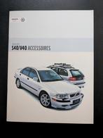 Brochure VOLVO S40/V40 Accessoires, Ophalen of Verzenden, Nieuw, Volvo