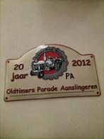 metalen bordje oldtimers, Auto diversen, Ophalen of Verzenden