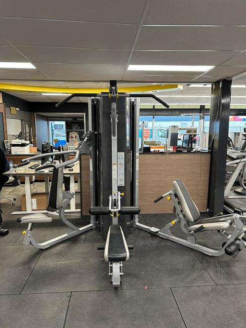 Cybex Multistation, Sport en Fitness, Fitnessapparatuur, Gebruikt, Krachtstation, Armen, Benen, Borst, Buik, Rug, Metaal, Ophalen