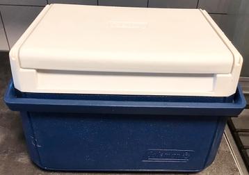 VINTAGE COLEMAN 5210 FLIP LID COOLER / 10 LITER KOELBOX beschikbaar voor biedingen
