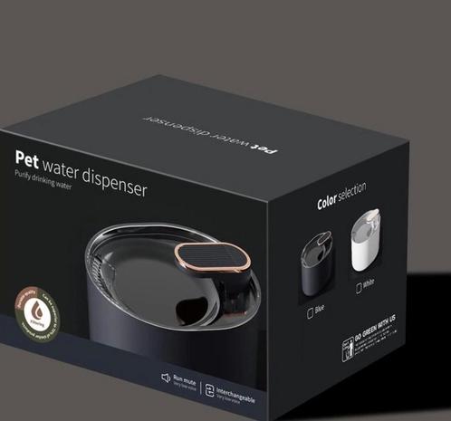 Nieuw Drinkfontein kat & hond - incl. filters, Dieren en Toebehoren, Hondenvoerbakken en Drinkbakken, Nieuw, Automatisch, Ophalen of Verzenden