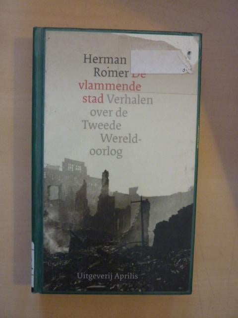 Herman Romer - De vlammende stad, Ophalen of Verzenden, Zo goed als nieuw