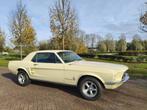 Ford Mustang HARDTOP 289 V8 COUPE C CODE! (bj 1967), Automaat, Zwart, Wit, Origineel Nederlands