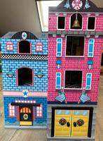 Houten Brandweerhuis Lidl, Kinderen en Baby's, Ophalen, Gebruikt, Poppenhuis