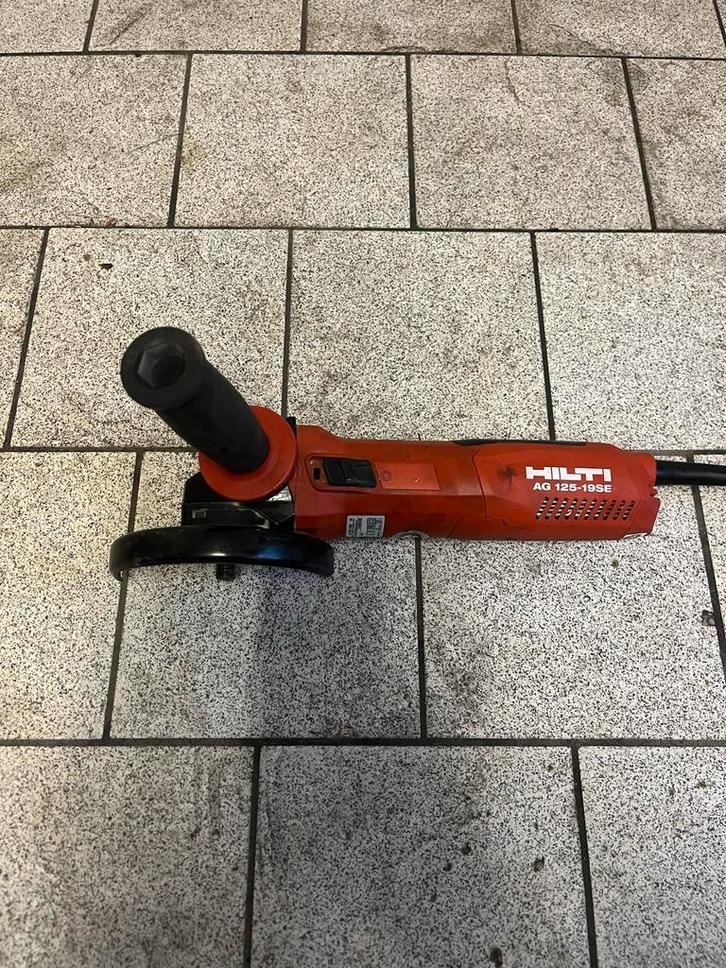 Hilti AG 125-19SE Haakse Slijper, Doe-het-zelf en Verbouw, Gereedschap | Schuurmachines, Gebruikt, Overige typen, 1200 watt of meer