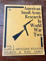 WO2 Amerikaans zeldzaam boek Small Arms Research Helm wapen, Verzamelen, Amerika, Verzenden