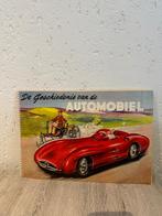 Album ‘De Geschiedenis van de automobiel’ - Olyslager (1955), Boeken, Prentenboeken en Plaatjesalbums, Verzenden, Zo goed als nieuw