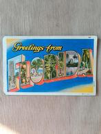 Oude gelopen ansichtkaart Florida, 1938, Ophalen of Verzenden, 1920 tot 1940, Gelopen