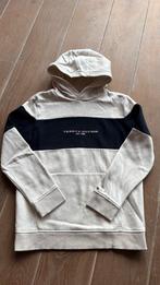 Grijs met donkerblauwe hoodieTommy Hilfiger mt XL (16-18), Ophalen of Verzenden, Zo goed als nieuw, Jongen, Trui of Vest