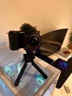 Sony ZV-E10 Vlog Set - Zo Goed Als Nieuw, Compact, Ophalen of Verzenden, Zo goed als nieuw, Sony