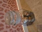 Vintage retro brocante glazen pot weckpot, Antiek en Kunst, Antiek | Glas en Kristal, Ophalen of Verzenden