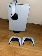 Playstation 5 disc edition incl. 2 controllers en headset, Spelcomputers en Games, Spelcomputers | Sony PlayStation 5, Verzenden