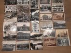 29 Oude onbeschreven zwart wit kaarten van steden., Ophalen of Verzenden, 1960 tot 1980, Ongelopen, Overig Europa