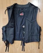 Zwart leren vest, westernstijl, XL - Nieuw, Zwart, Ophalen of Verzenden, Hein Gericke, Maat 56/58 (XL)