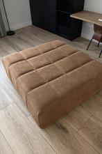 Passe Partout poef leer cognac/bruin – nette staat, Ophalen, Zo goed als nieuw, Rechthoekig, Leer