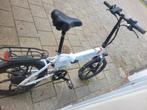 electrische vouwfiets 7 Versnellingen, Fietsen en Brommers, Gebruikt, Versnellingen, 18 tot 20 inch, Deels opvouwbaar