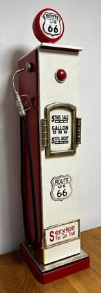 Benzinepomp kast rood route 66 van hout rood wit decoratie, Huis en Inrichting, Kasten | Kledingkasten, Info@deconoord.nl, Deco Noord