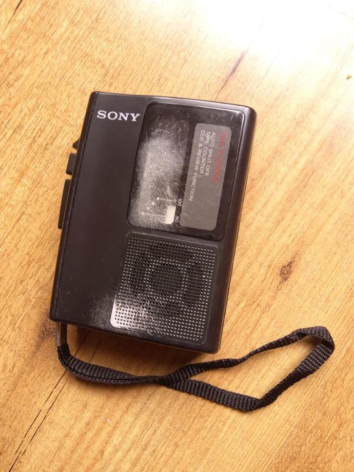 Vintage Sony Walkman Cassette Speler recorder TCM-S65, Audio, Tv en Foto, Walkmans, Discmans en Minidiscspelers, Walkman, Ophalen of Verzenden