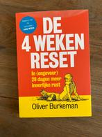 De 4 weken reset - Oliver Burkeman, Boeken, Ophalen of Verzenden, Zo goed als nieuw