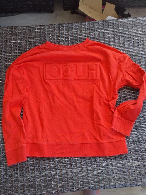 Trui van hugo boss, Kleding | Heren, Truien en Vesten, Zo goed als nieuw, Maat 46 (S) of kleiner, Rood, Ophalen of Verzenden