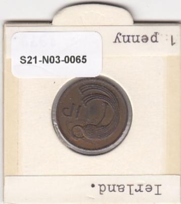 S21-N03-0065 Ireland 1 Penny VF/XF 1979 KM20