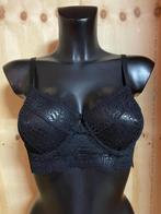 Else longline bh maat 80b en 80c model ivy, Verzenden, Zwart, BH